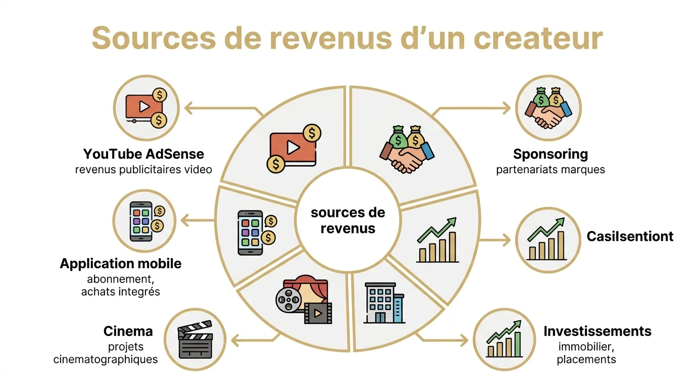 Diversification revenus createur